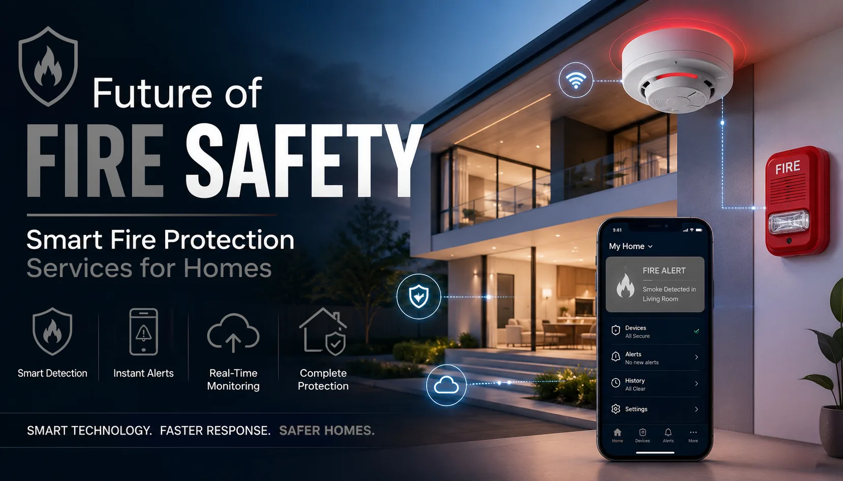 Smart Fire Protection Services for Homes